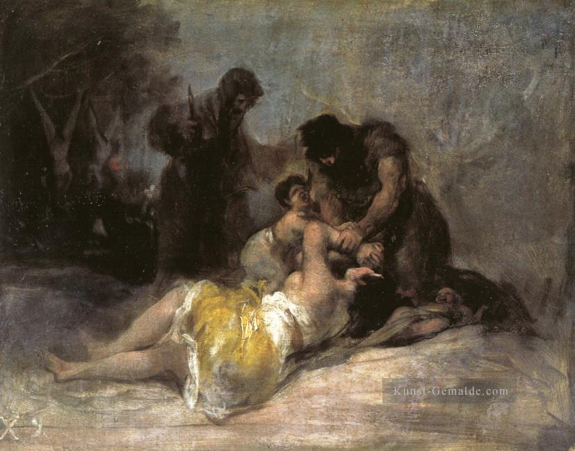 Szene von Raub und Mord Francisco de Goya Ölgemälde